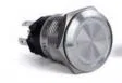 AV10040 – SIERRAMARINE Push Button Switch, Latching On/ Off Switch 10 Amp 12 Volt DC Stainless Steel